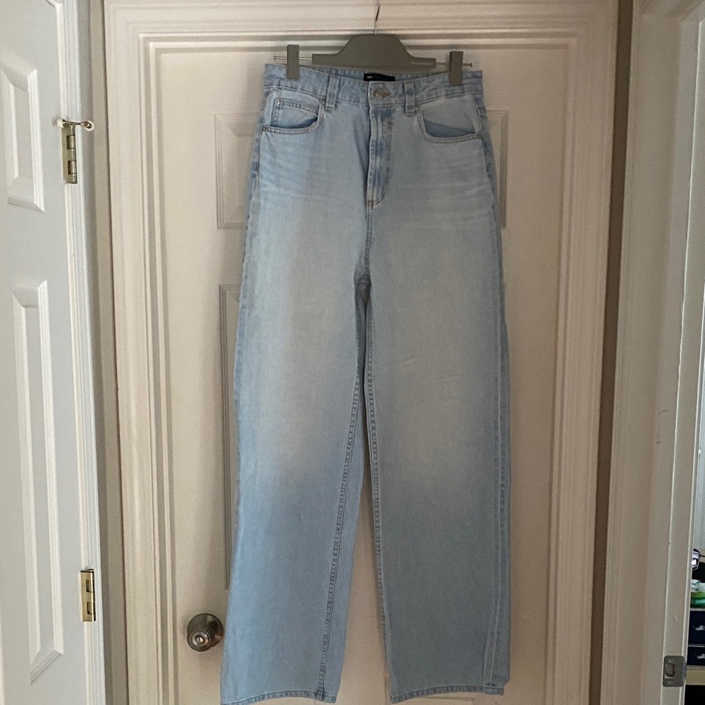 ASOS Light Blue Men's Straight Leg Jeans